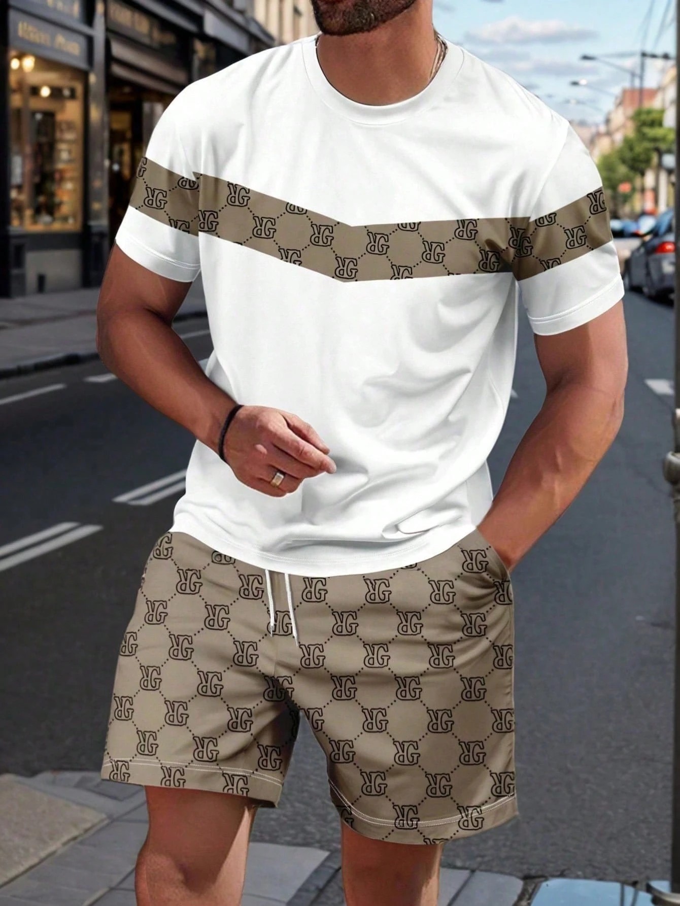 Summer Clothing Men Fashion - 2026 Yaz Erkek Takımı 3D Baskılı
