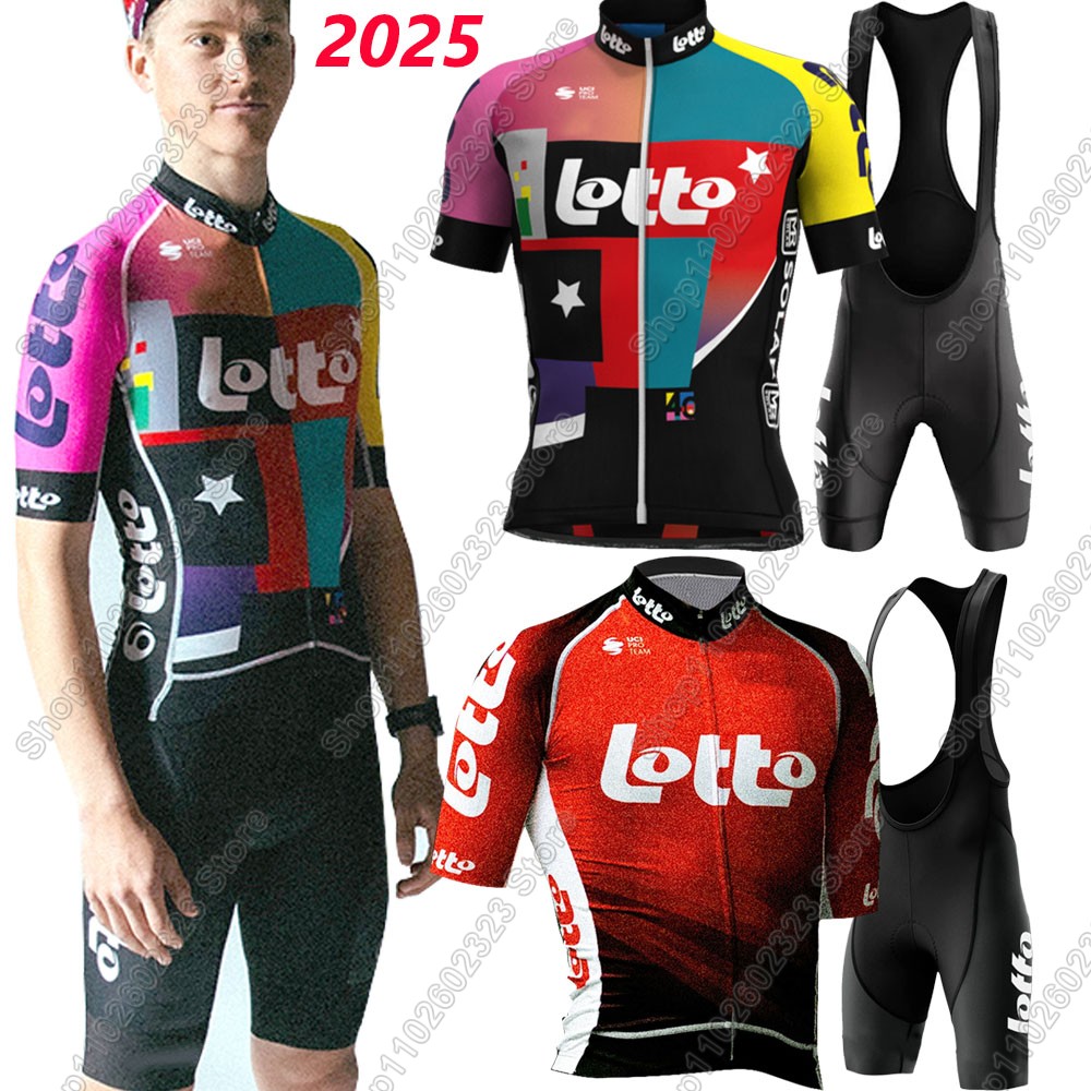 Summer Clothing Sale Men - Loto takımı 2025 bisiklet forması seti