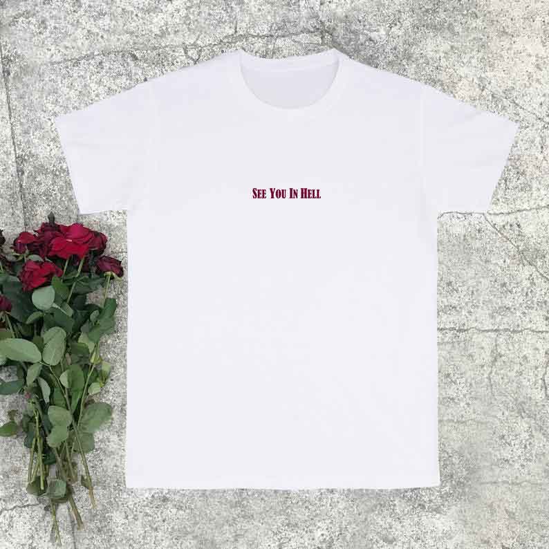 Summer Clothing Drop - Skuggnas Yeni Varış Cehennemde Görüşürüz T-shirt