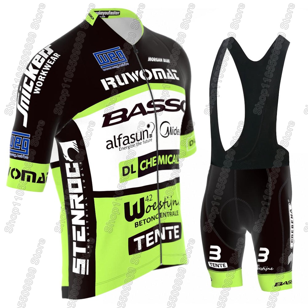 Summer Clothing Sale Men - 2026 Basso Takımı Flanders Bisiklet Forması