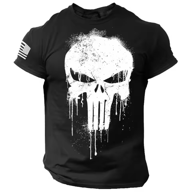 Summer Clothing Drop - Erkekler için 3D Baskılı Askeri Vatansever