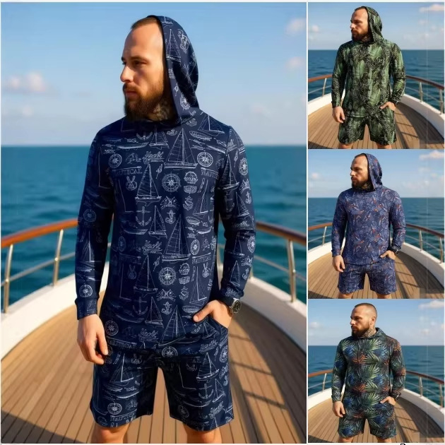 Summer Clothing Trends - 2026 Yeni Kamuflaj Baskılı Unisex Kapüşonlu
