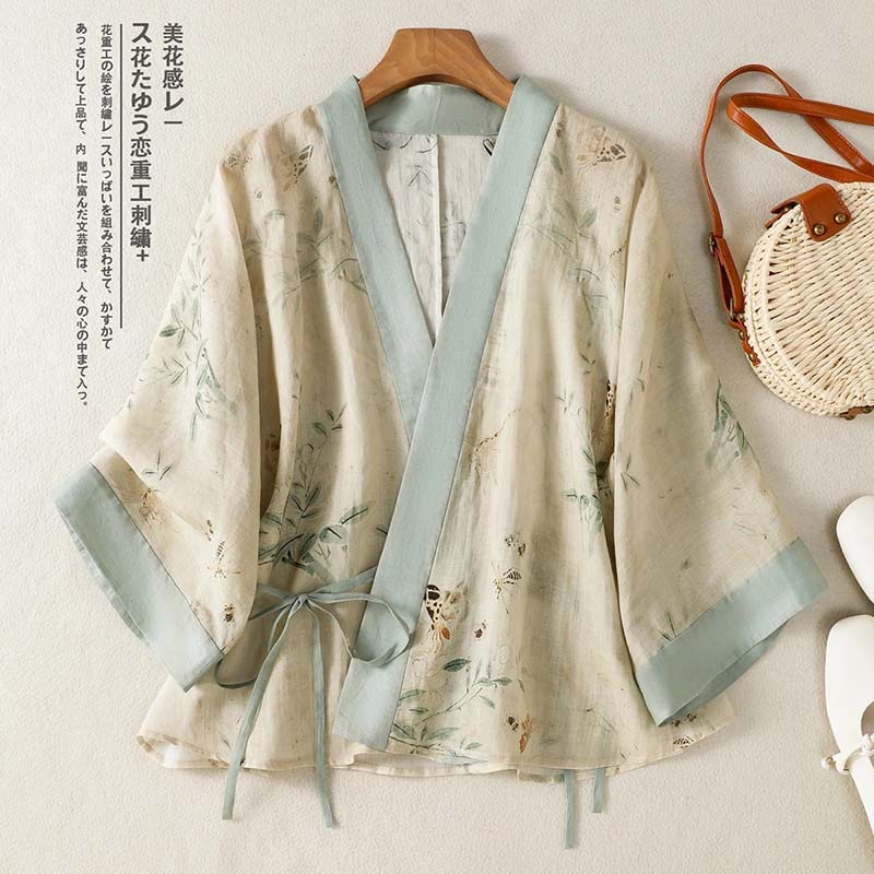 Vintage Çiçek Baskılı Kısa Kim - Summer Clothing Wraps incelemesi ve fiyatı