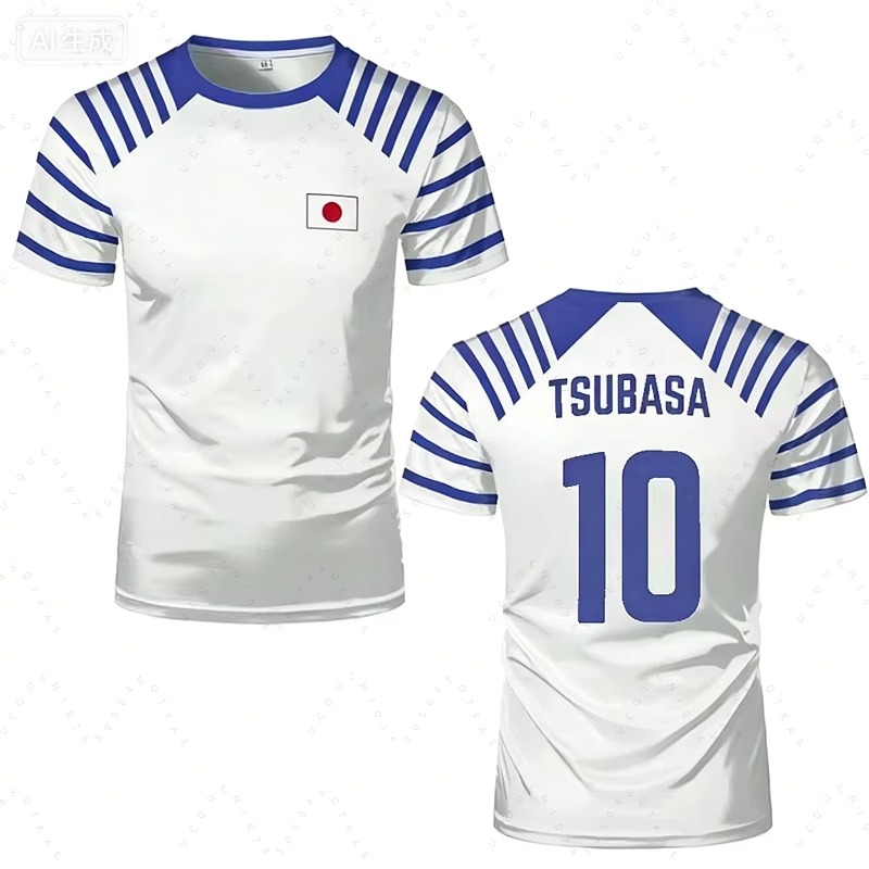 2026 Sıcak Kaptan Tsubasa Anim - Summer Edit Clothing incelemesi ve fiyatı