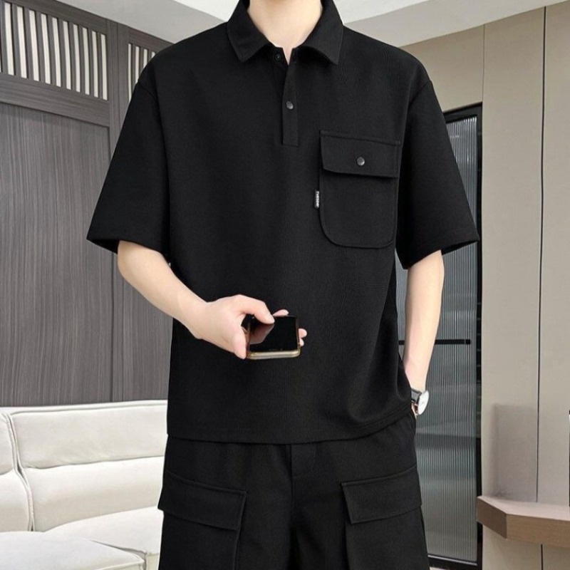 Erkek Yazlık Kısa Kollu Polo Y - Summer Clothing Sets Men incelemesi ve fiyatı