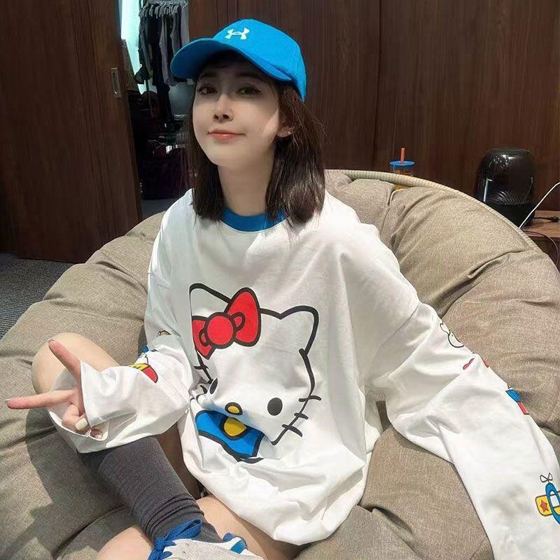 Uzun kollu Hello Kitty yaz yen - Summer Clothing incelemesi ve fiyatı