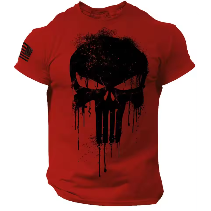 Erkekler için 3D Baskılı Asker - Summer Clothing Drop incelemesi ve fiyatı
