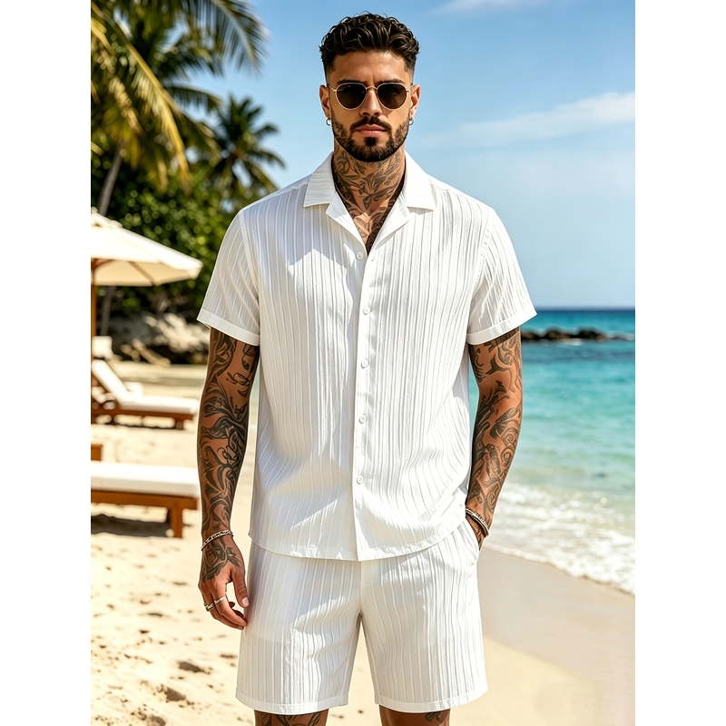 2Erkek Yazlık Günlük Takım Elb - Summer Clothing Sets Men incelemesi ve fiyatı