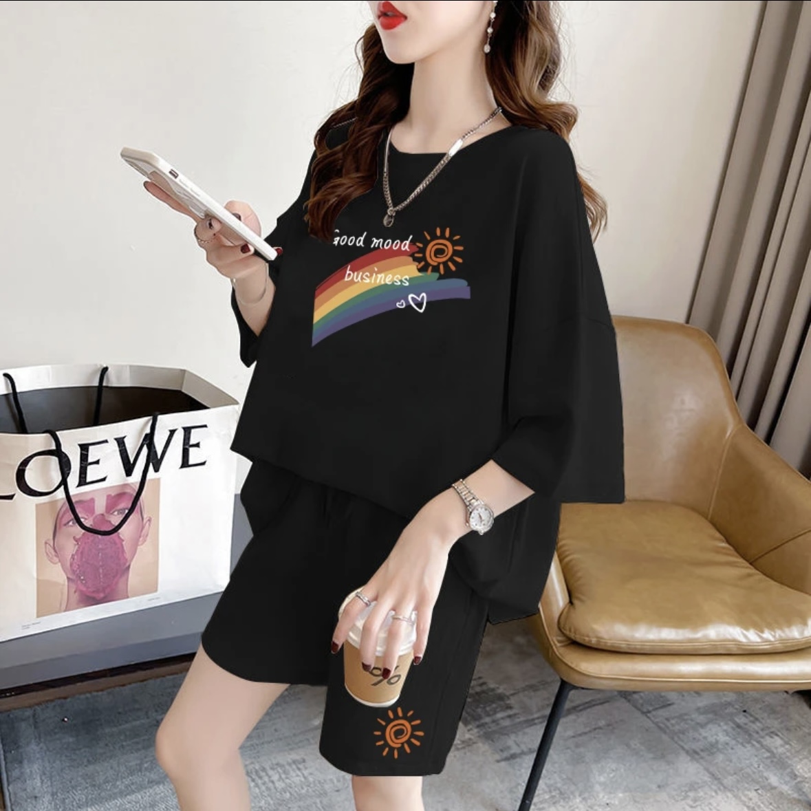 Moda kadın yazlık şort takımı, - Summer Clothing incelemesi ve fiyatı